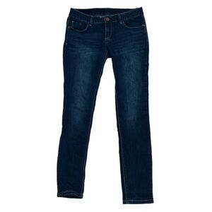 Twenty One Black By Rue 21 Blue Skinny Denim Jeans Size 5/6 Women’s